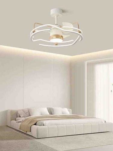 Modern Ventilátoros Csillár – Elegáns és Intelligens Megoldás