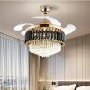  Luxus Kristály Mennyezeti Ventilátor LED Világítással – Elegancia és Praktikum Egyben