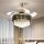  Luxus Kristály Mennyezeti Ventilátor LED Világítással – Elegancia és Praktikum Egyben