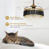 Luxus Kristály Mennyezeti Ventilátor LED Világítással – Elegancia és Praktikum Egyben