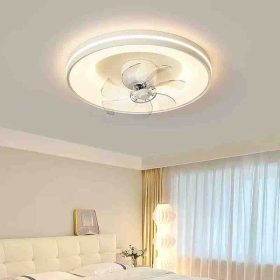   Modern mennyezeti ventilátor LED világítással – Stílus és kényelem egyben