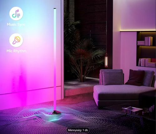 Színes RGB Atmoszféra Állólámpa – USB-s, Távirányítóval