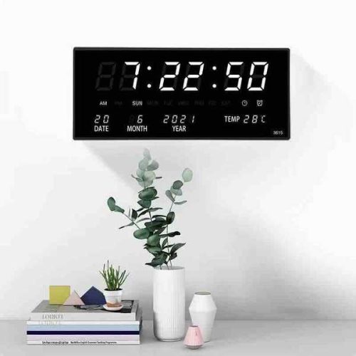 Modern Digitális LED Óra 