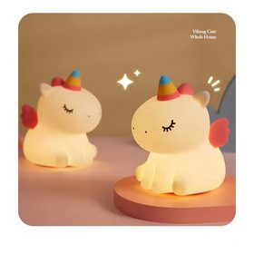 Unikornis Alakú Tapintásra Aktiválódó Lámpa