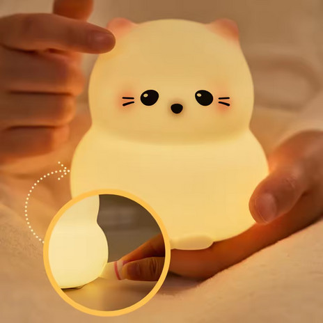 Cuki Macskás Éjszakai Lámpa