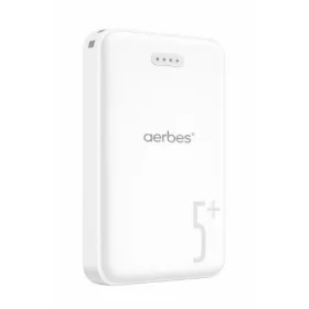 Power Bank 5000mAh-fehér