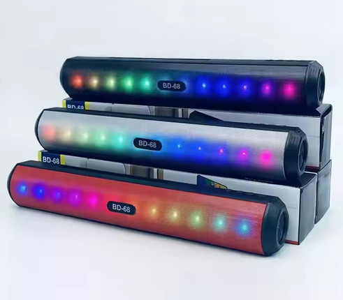 Bluetooth Hangszóró – Prémium Hangzás és Látványos LED Világítás