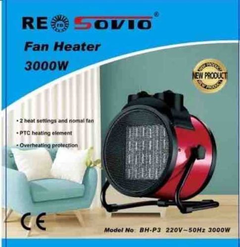 Resovio BH-P3 PTC Fűtőventilátor – 3000W teljesítménnyel
