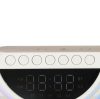 Digitális óra LED fény indukciós töltővel és rádióval
