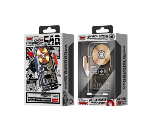 Vezeték nélküli Gyors töltős Autós Telefontartó