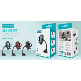 Autós Telefontartó-fekete