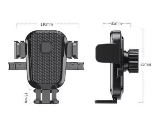 Autós Telefontartó (Légbefúvó Rögzítéssel)