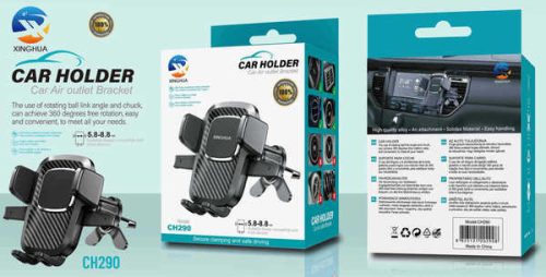 Autós Telefontartó (Légbefúvó Rögzítéssel)