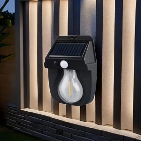 Napelemes Mozgásérzékelős Kültéri Lámpa 