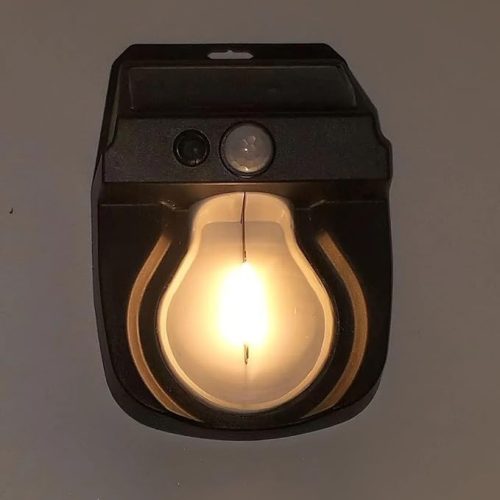 Napelemes Mozgásérzékelős Kültéri Lámpa 