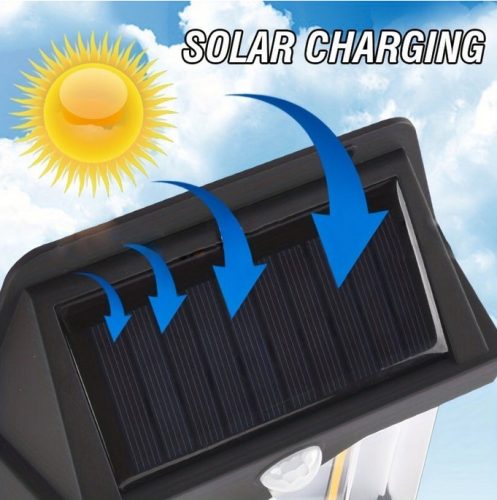  Napelemes Fali Lámpa