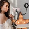 OEM 2 az 1-ben Telefontartó Kör Alakú LED Lámpával – CHR-02