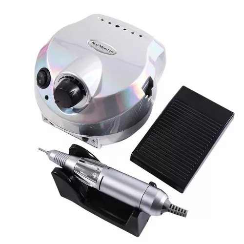 DM-202 Professzionális Műköröm Csiszológép – 35 000 RPM - Ezüst