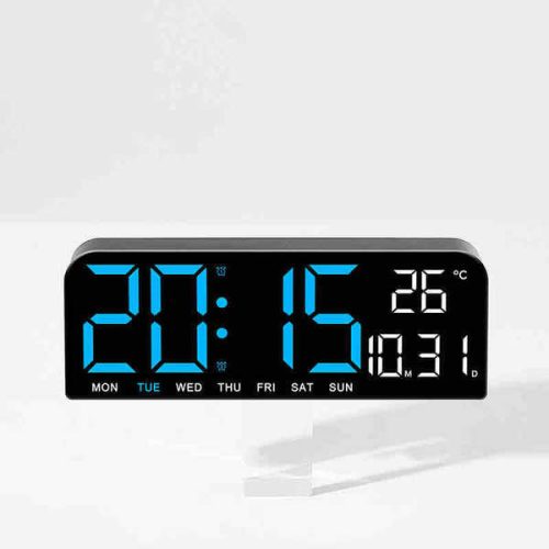 Digitális multifunkciós LED asztali óra – Modern stílus, többfunkciós kijelző