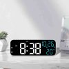 Modern Digitális LED Óra – Pontos Idő és Kifinomult Stílus