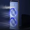Hordozható Köd Ventilátor – Frissítő Hűtés LED Világítással