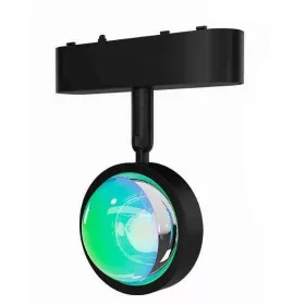FOMSI LED Sínspot – 10W, 2700K-fekete