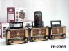 Retro Stílusú Hordozható Rádió – Klasszikus Dizájn és Modern Funkciók