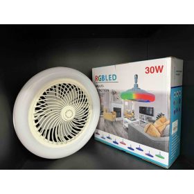 RGB LED Mennyezeti Ventilátoros Lámpa