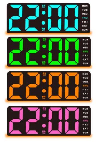 Modern Digitális LED Óra