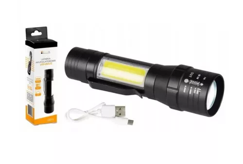 HomeGood LED Zseblámpa – Erős Világítás és Kompakt Kialakítás