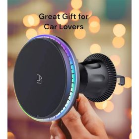 Mágneses autós tartó vezeték nélküli töltés