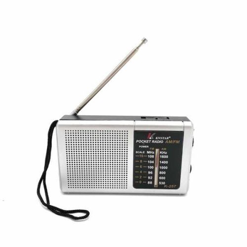 KNSTAR K-257 Hordozható FM/AM Rádió – Kompakt és Kiváló Hangzás