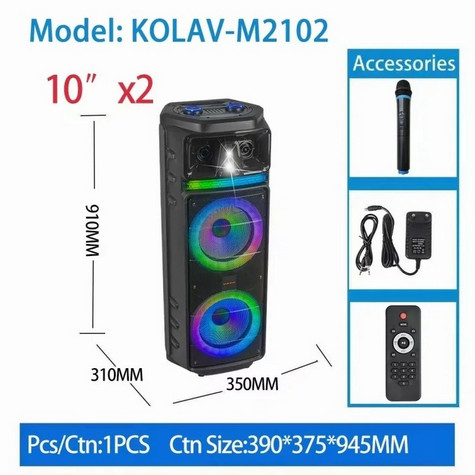  Hordozható Bluetooth Party Hangszóró