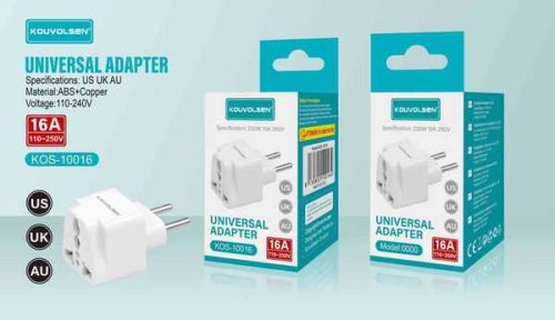 Univerzális utazóadapter 110–240V feszültséghez