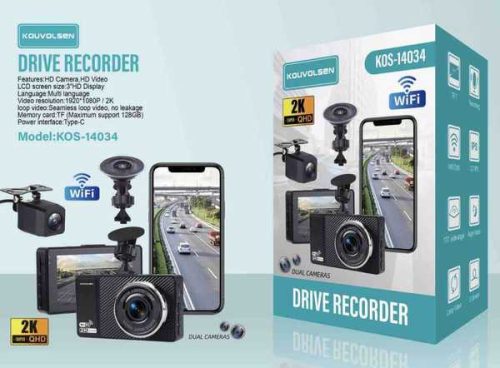 Drive Recorder – 2K HD Menetkamera