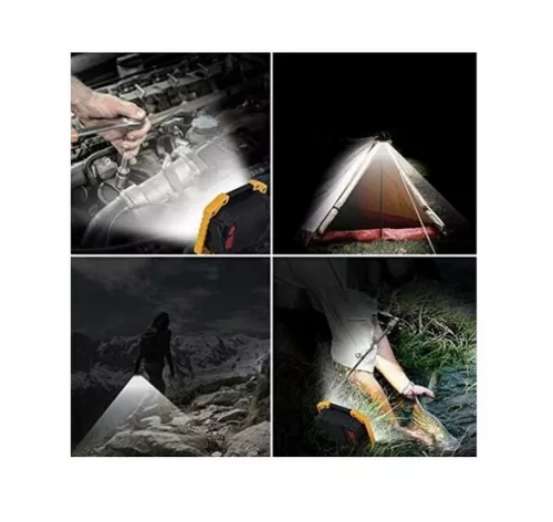 Hordozható LED projektor – 2000 lumen, 3 világítási mód, vízálló