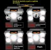 Többfunkciós LED Zseblámpa – 1000 Lumenes Erő, Bárhol, Bármikor!
