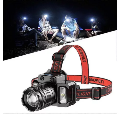 LED USB fejlámpa – Nagy teljesítmény, kéz nélküli világítás minden kalandhoz - 6 db