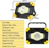 Kültéri LED Reflektor – 10W, USB-ről tölthető, IP65 vízálló, 4 világítási mód