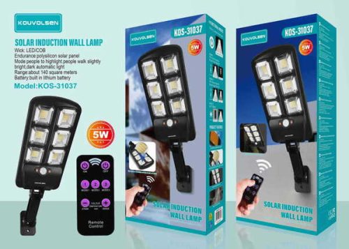  KOUVOLSEEN-Energiatakarékos napelemes fali lámpa