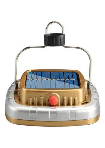 Hordozható munkalámpa egy USB és napenergiával tölthető LED-es lámpa