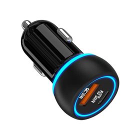 PD30W + QC30W Autós Töltő