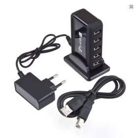 JINGONG KOS-9019 – 7 portos USB 2.0 HUB külső táppal