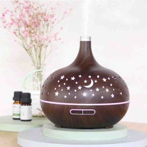 Csillagmintás Fa Ultrahangos Aroma Diffúzor