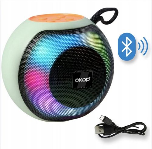 OKOP Hordozható Bluetooth Hangszóró