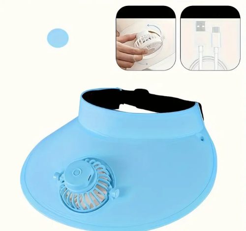 Fejpántos Mini Ventilátor – Frissítő kényelem bárhol, bármikor! 