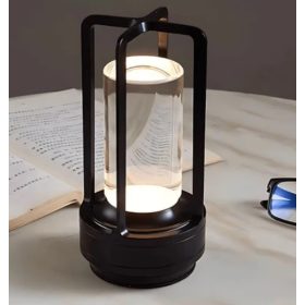 Asztali lámpa-fekete