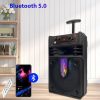KTS-1631 Bluetooth Trolis Hangszóró – A buli gurulva érkezik!