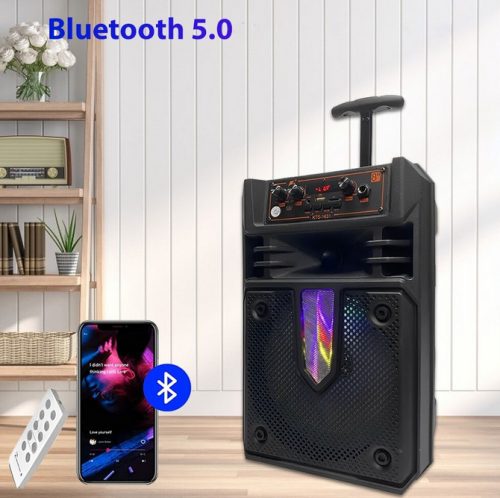 KTS-1631 Bluetooth Trolis Hangszóró – A buli gurulva érkezik!