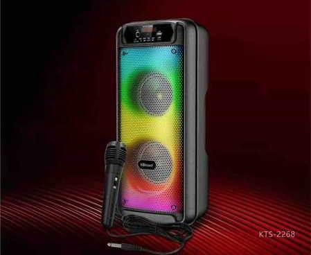 Hordozható Bluetooth Hangszóró Mikrofonos